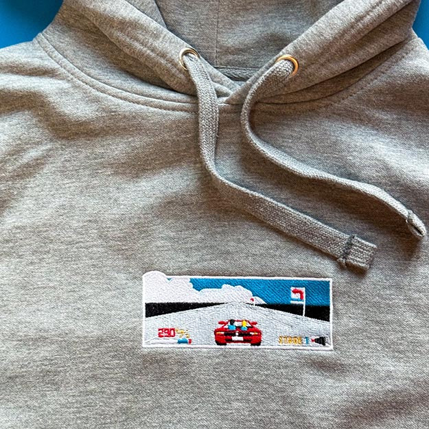 Supreme race hot sale car hoodie